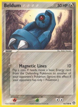 Beldum (045/108) [Power Keepers] Reverse Holofoil - Common