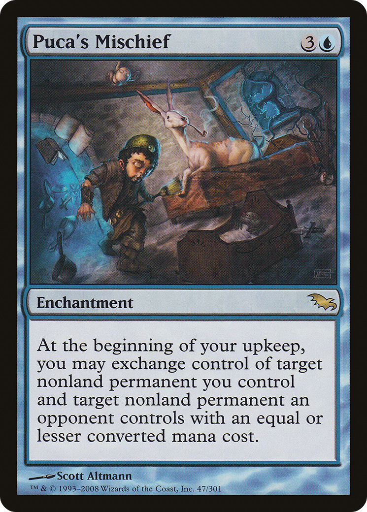Puca's Mischief (SHM-047) [Shadowmoor] Foil