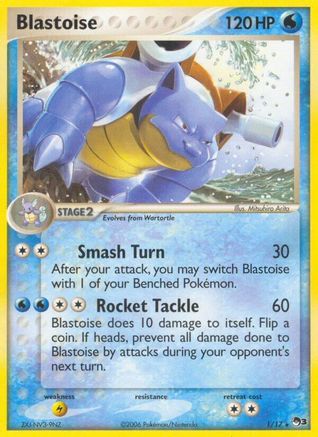 Blastoise (1/017) [POP Series 3] Holofoil - Rare