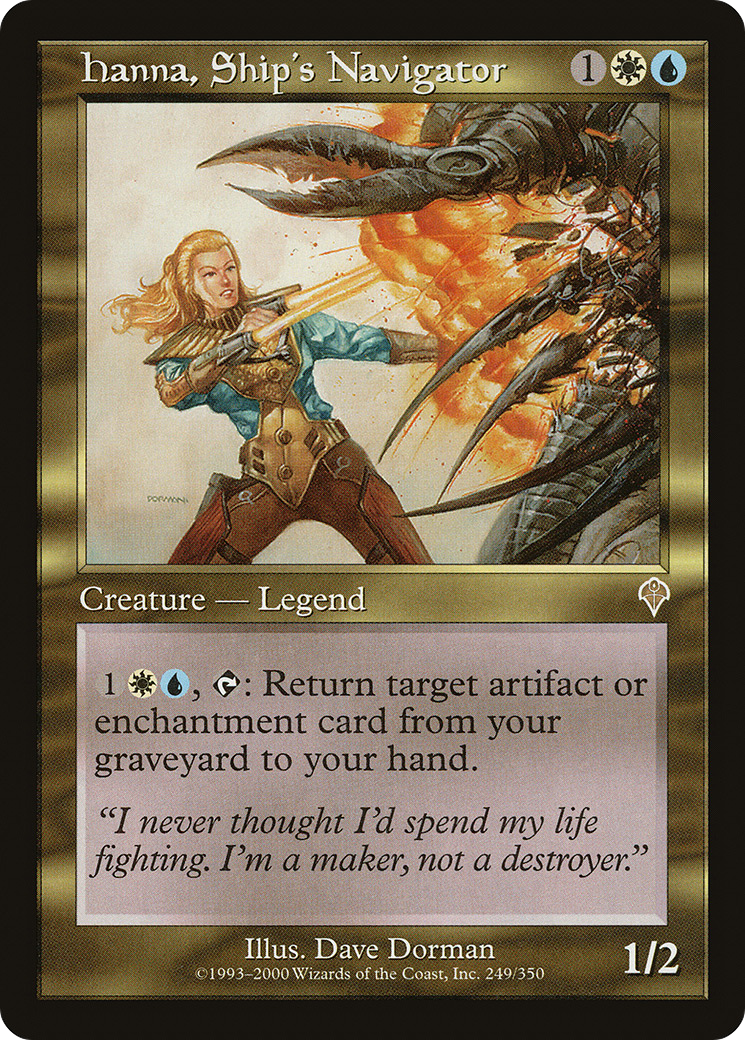 Hanna, Ship's Navigator (INV-249) [Invasion]