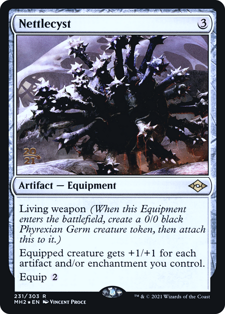 Nettlecyst (PRE-231) [Modern Horizons 2 Promos] Foil