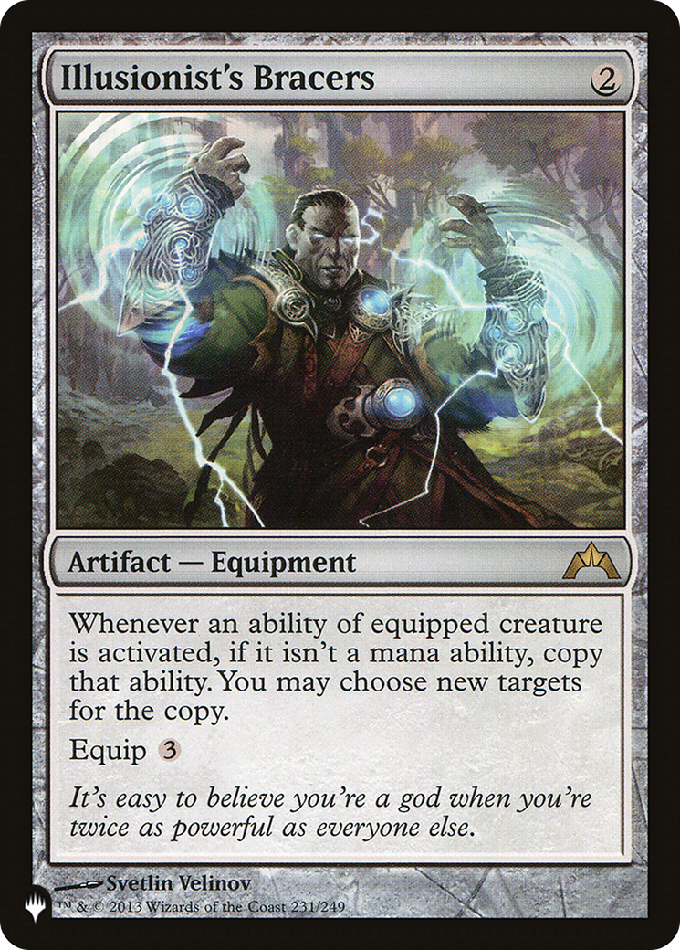 Illusionist's Bracers (LIST-231/249) [The List]