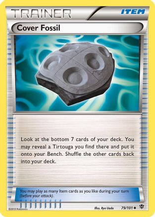 Cover Fossil (79/101) [Plasma Blast] - Uncommon