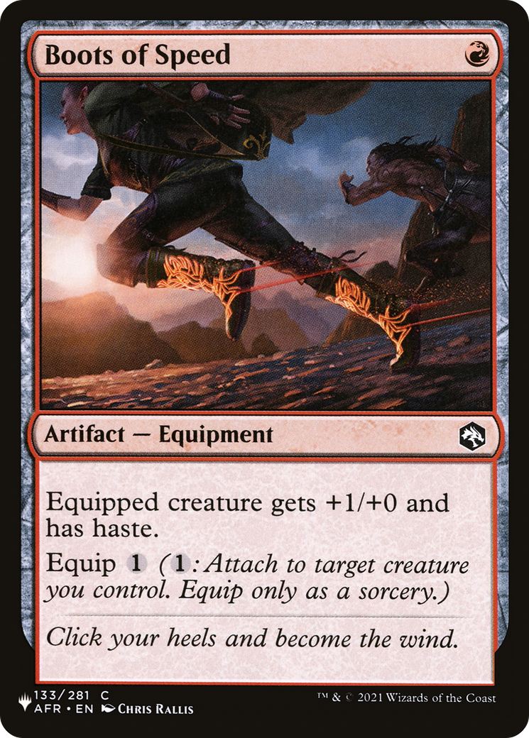 Boots of Speed (LIST-133/281) [The List]