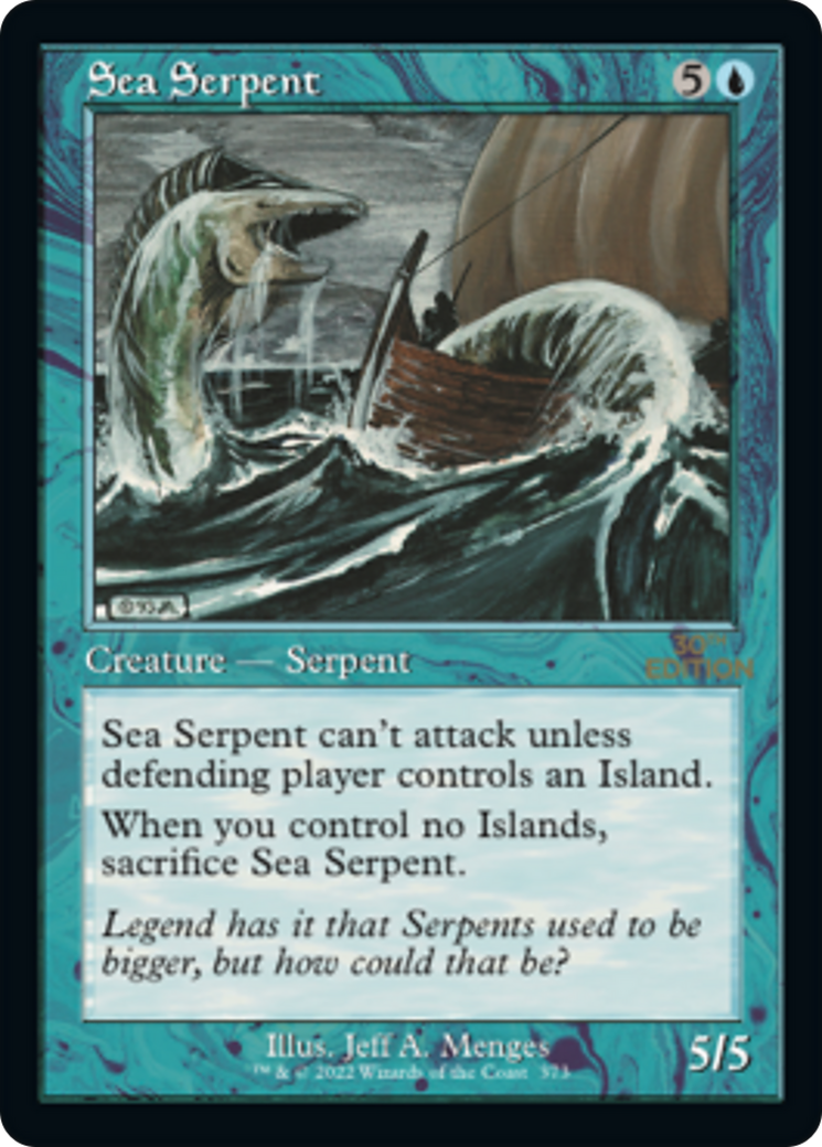 Sea Serpent (Retro Frame) (30A-373) [30th Anniversary Edition]