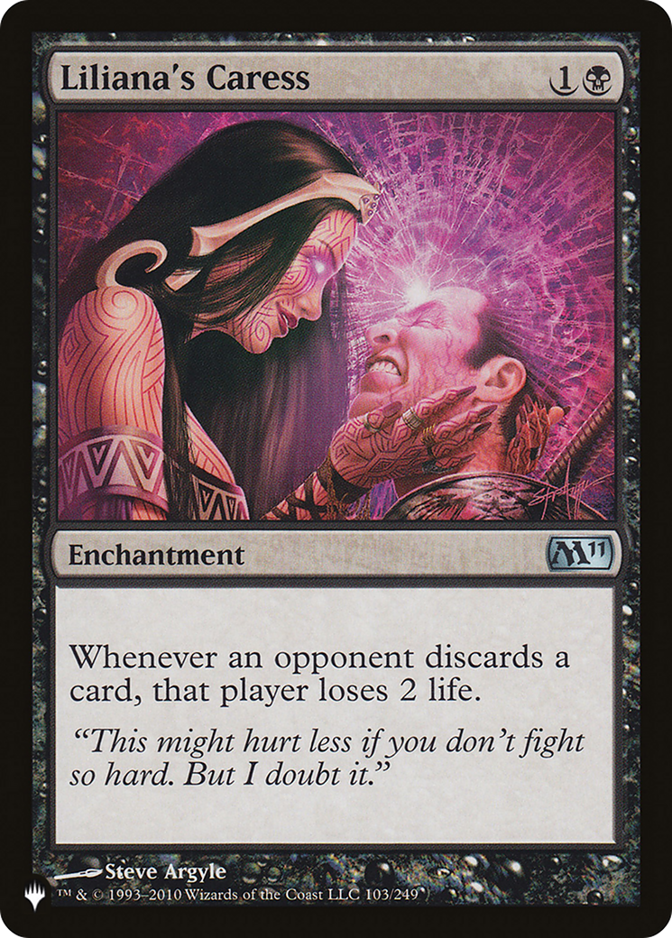 Liliana's Caress - The List [The List]