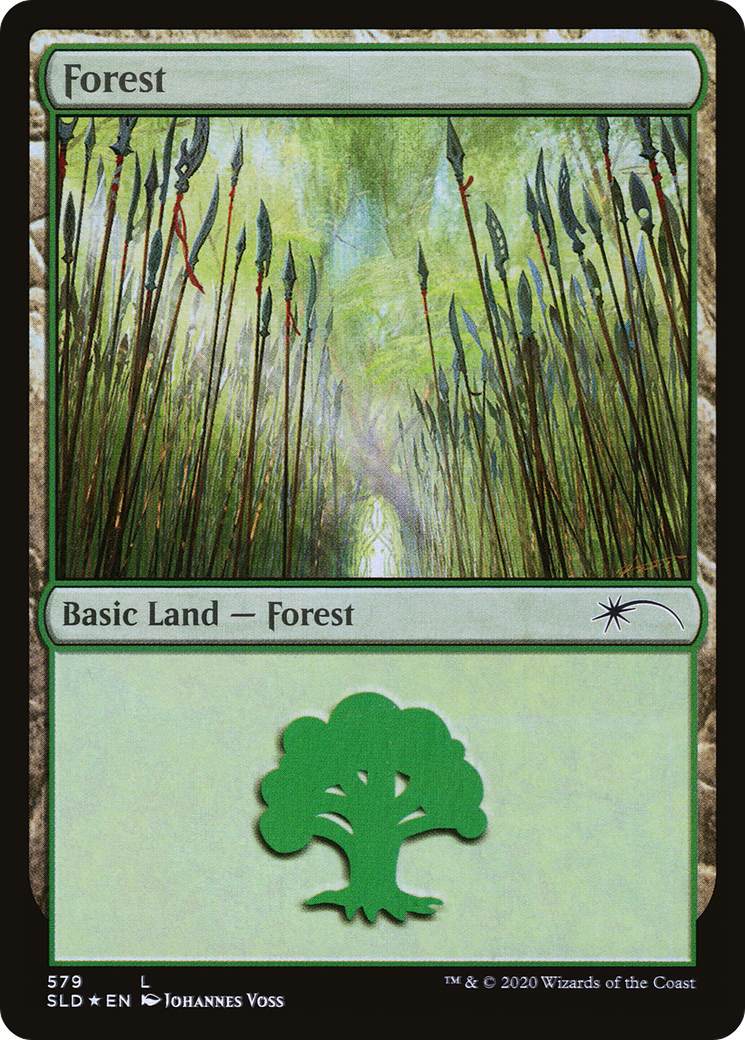 Forest (SLD-579) [Secret Lair Drop] Foil