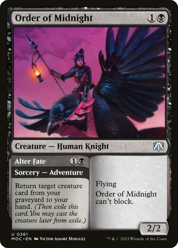 Order of Midnight (MOC-261) [March of the Machine Commander]