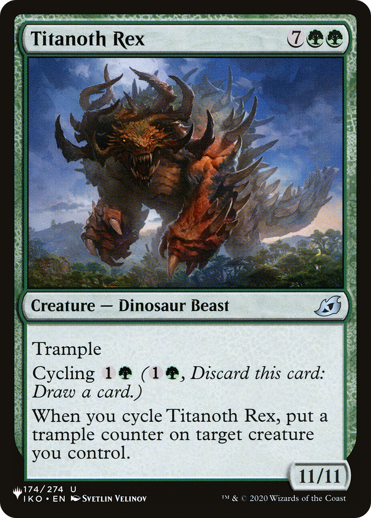 Titanoth Rex (LIST-174/274) [The List]