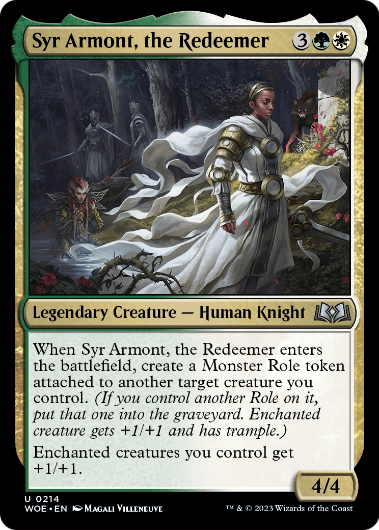 Syr Armont, the Redeemer (WOE-214) [Wilds of Eldraine]