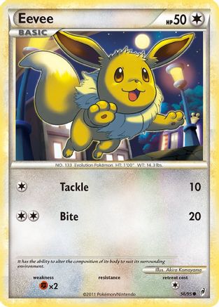 Eevee (056/95) [Call of Legends] - Common