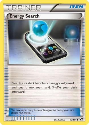 Energy Search (093/114) [Black and White] - Common