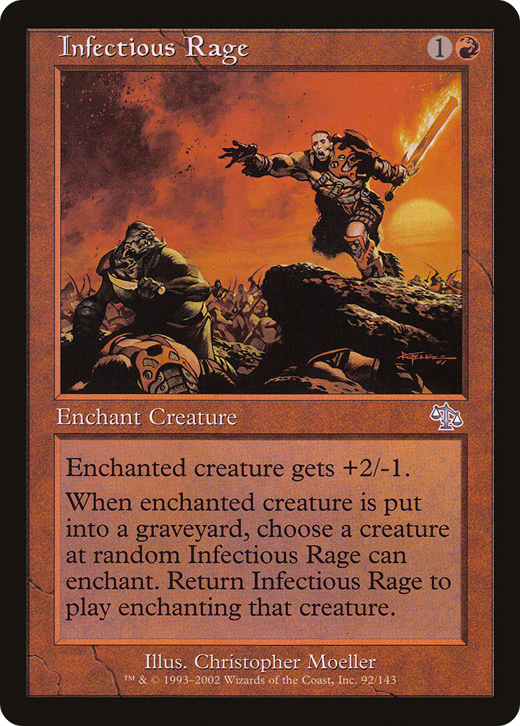 Infectious Rage (JUD-092) [Judgment] Foil