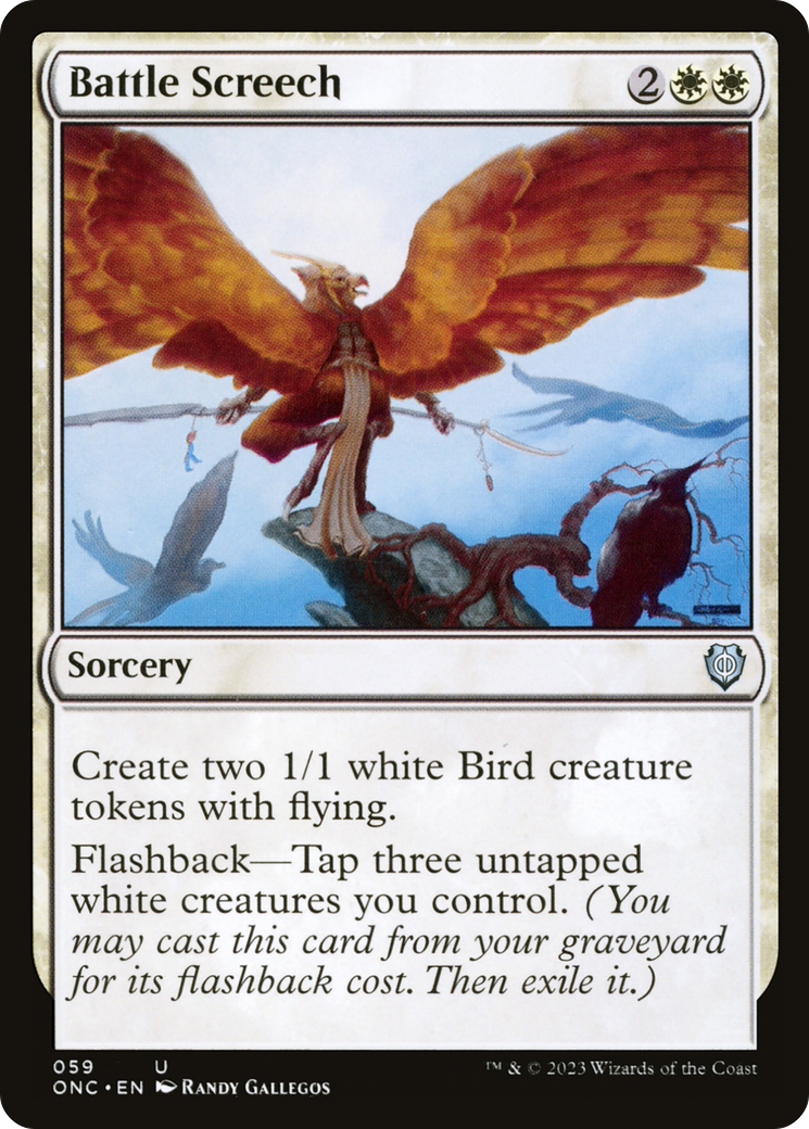 Battle Screech [Commander: Phyrexia: All Will Be One]