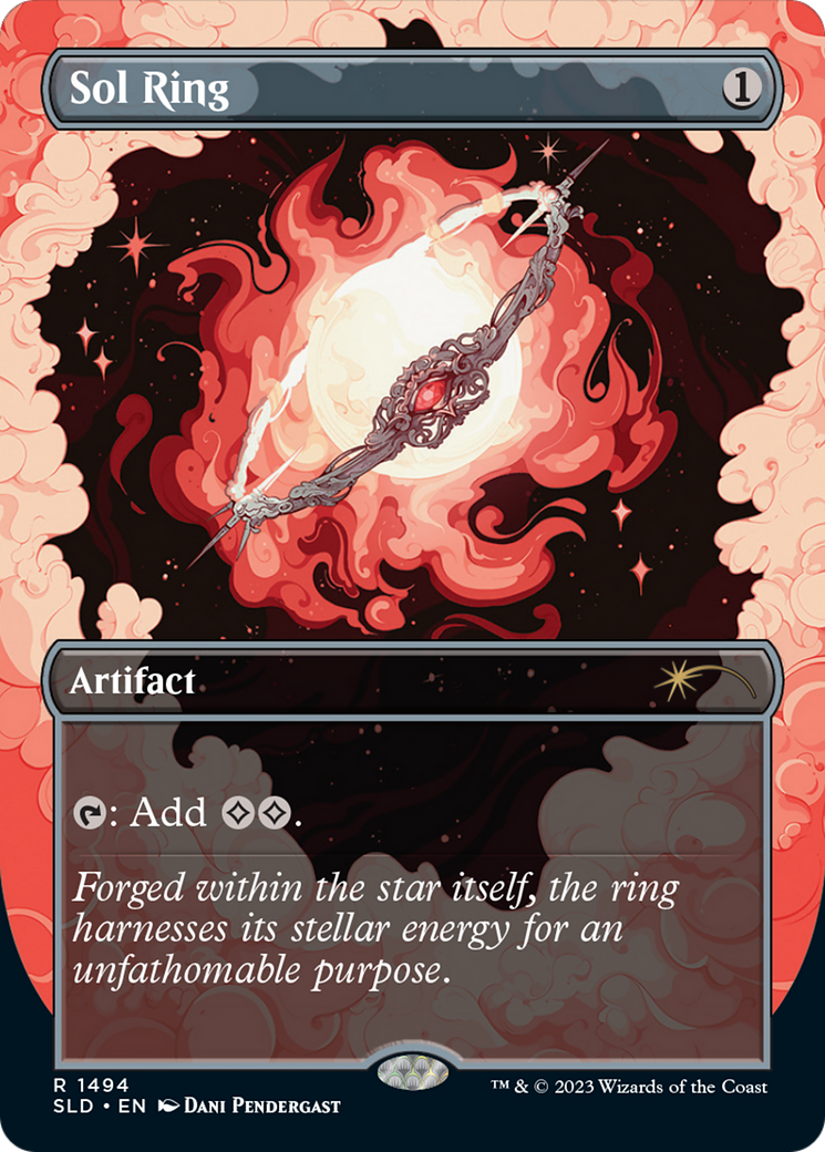 Sol Ring (SLD-1494) (Borderless) [Secret Lair Drop]