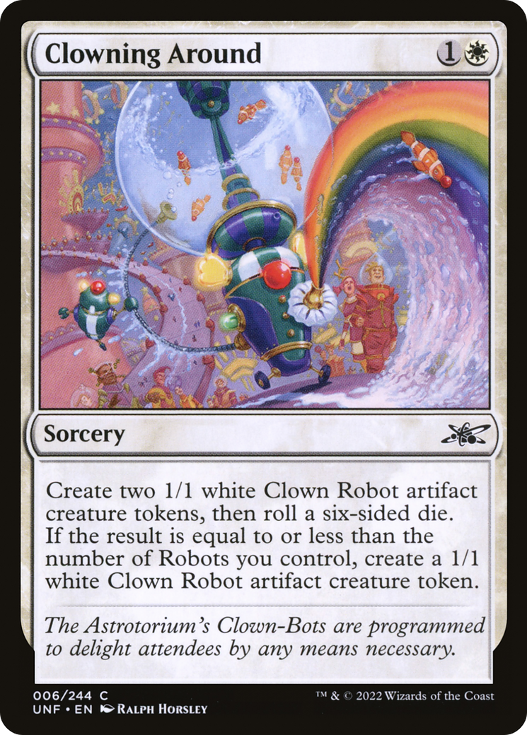 Clowning Around (UNF-006) [Unfinity] Foil