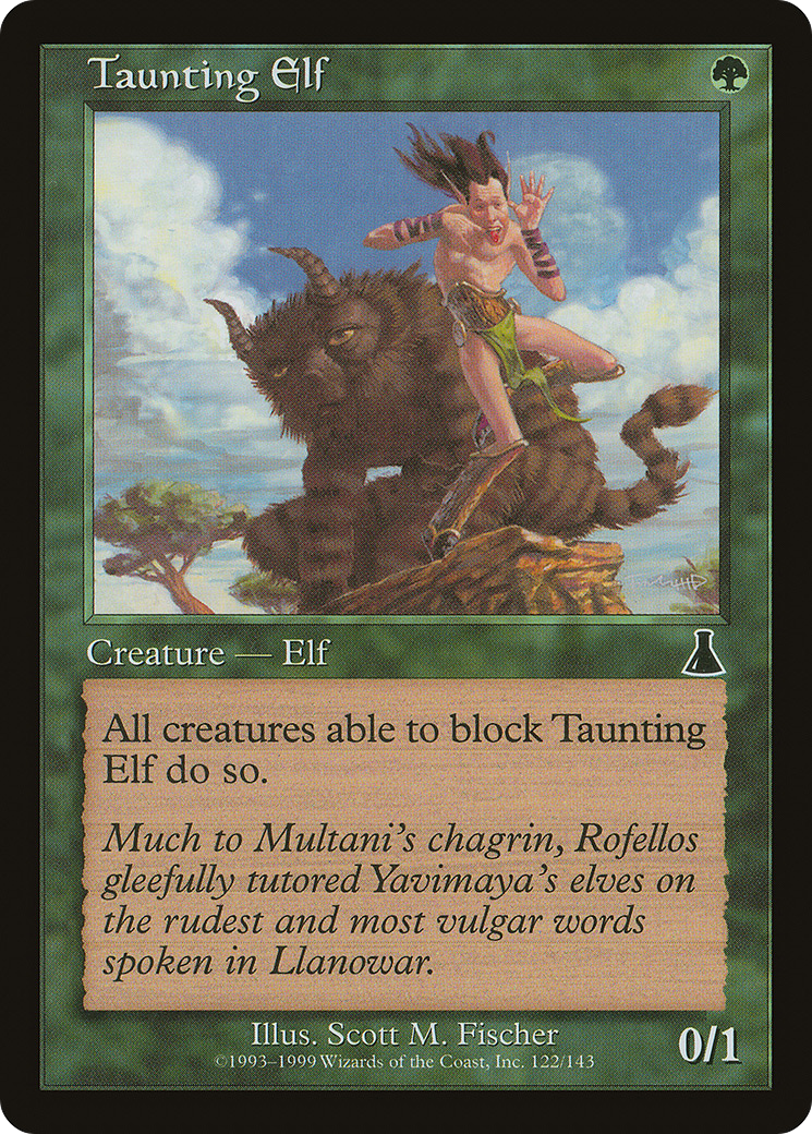 Taunting Elf (UDS-122) [Urza's Destiny]