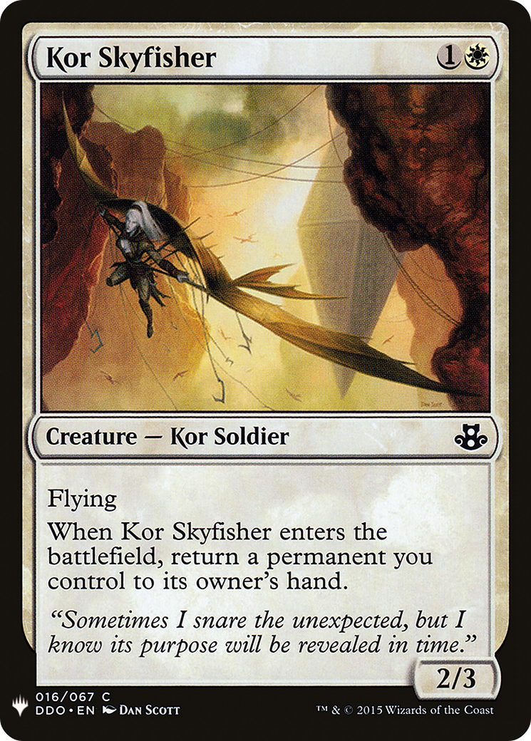 Kor Skyfisher (LIST-016) [The List]