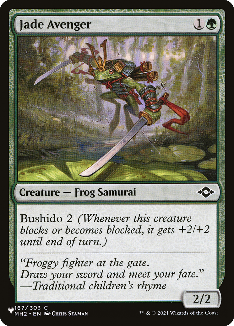 Jade Avenger (LIST-167/303) [The List]