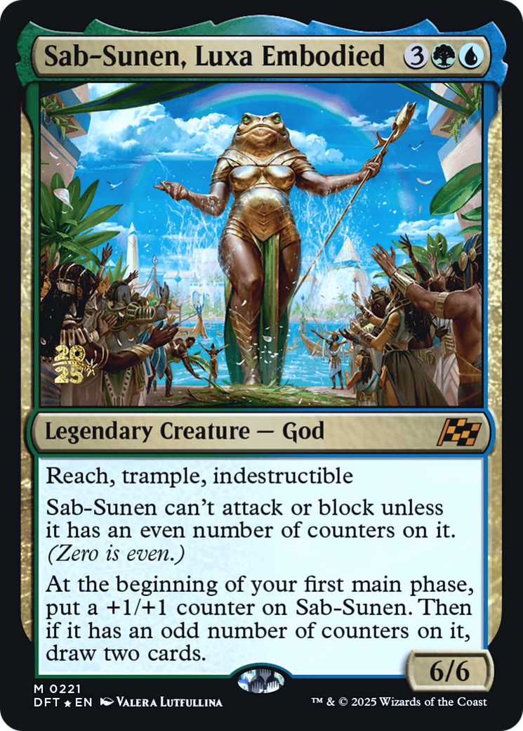 Sab-Sunen, Luxa Embodied (PRE-221) [Prerelease Cards] Foil