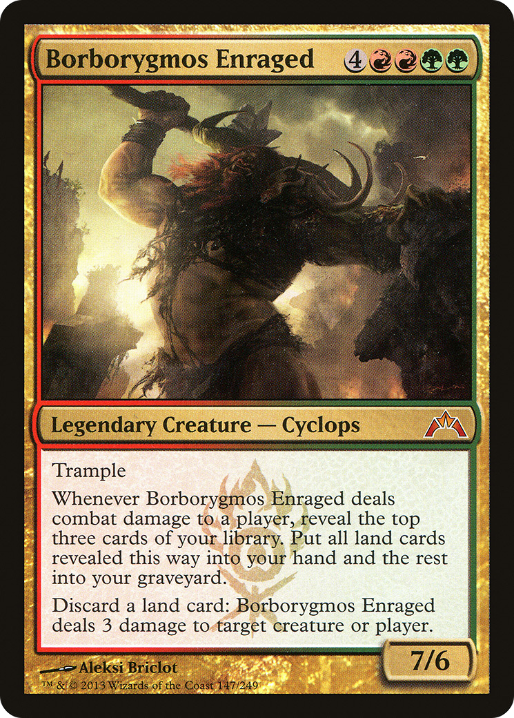 Borborygmos Enraged (GTC-147) [Gatecrash]