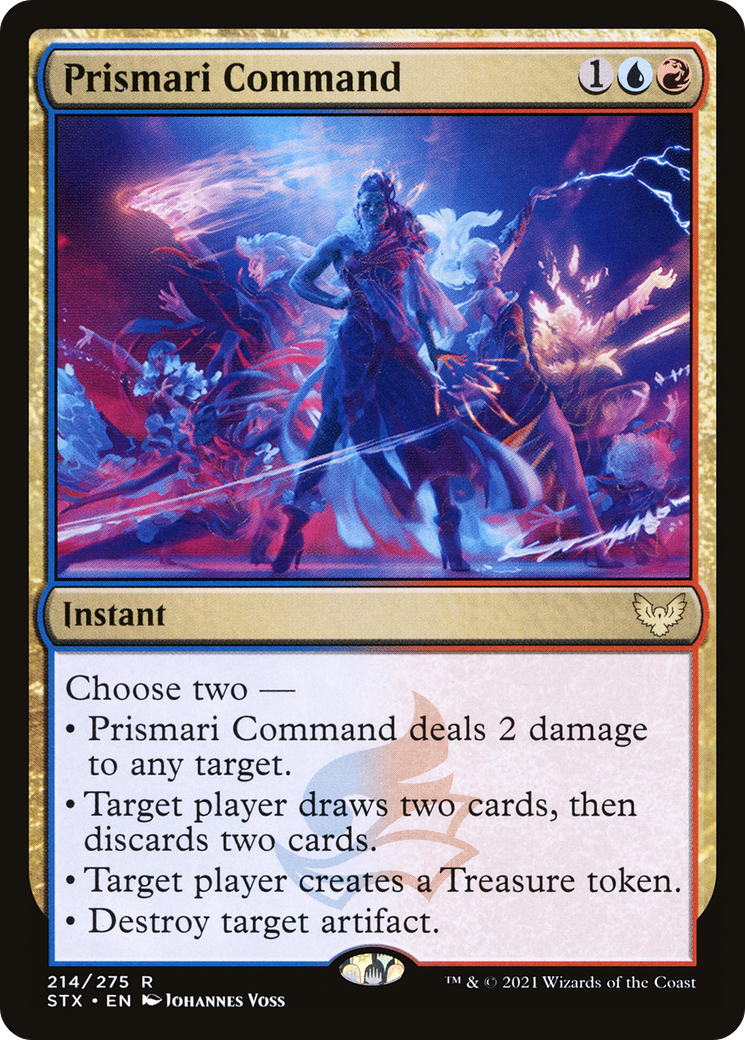Prismari Command (STX-214) [Strixhaven: School of Mages]