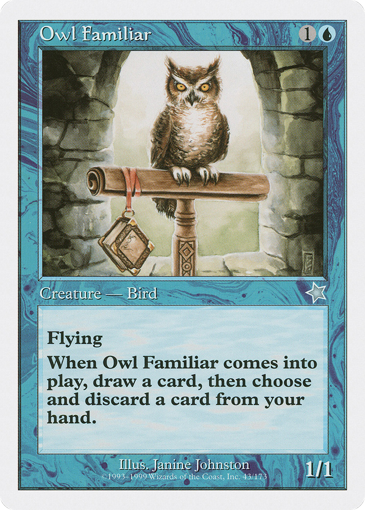 Owl Familiar (S99-043) [Starter 1999]