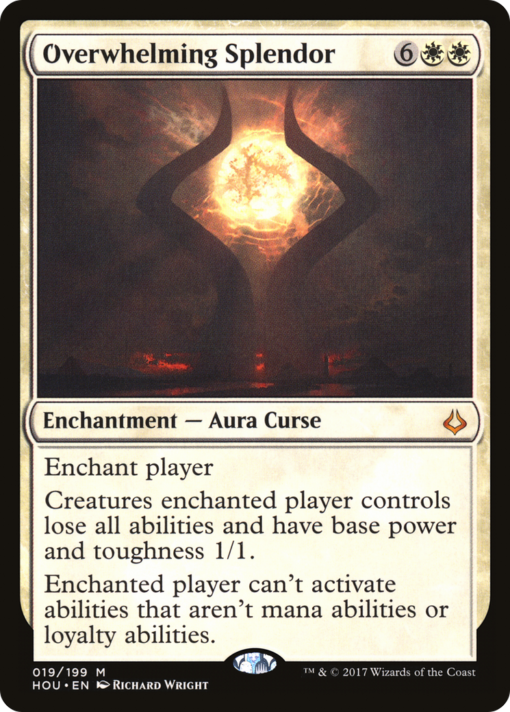 Overwhelming Splendor (HOU-019) [Hour of Devastation] Foil
