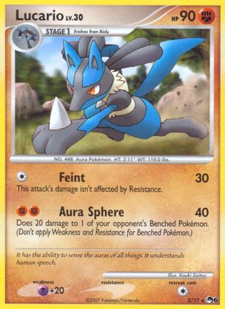 Lucario (2/017) [POP Series 6] - Rare