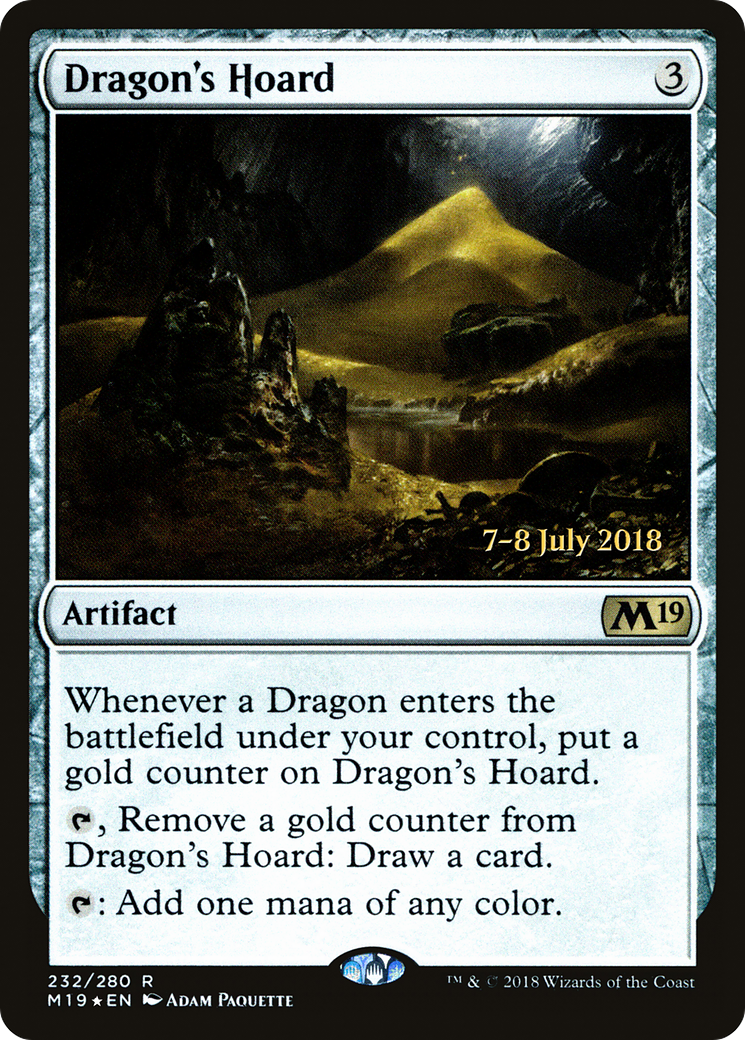 Dragon's Hoard (PRE-232) [Core Set 2019 Promos] Foil