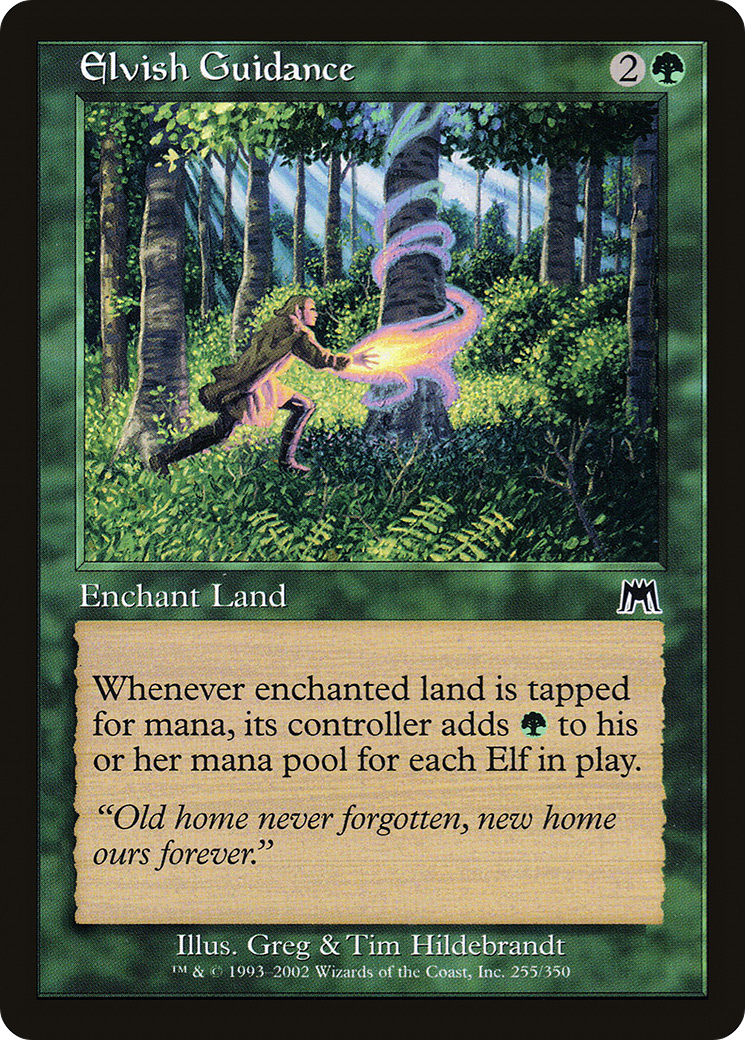 Elvish Guidance (ONS-255) [Onslaught] Foil