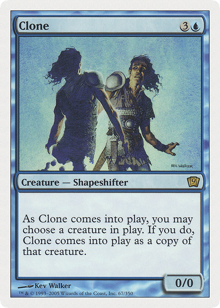 Clone (9ED-067) [9th Edition] Foil