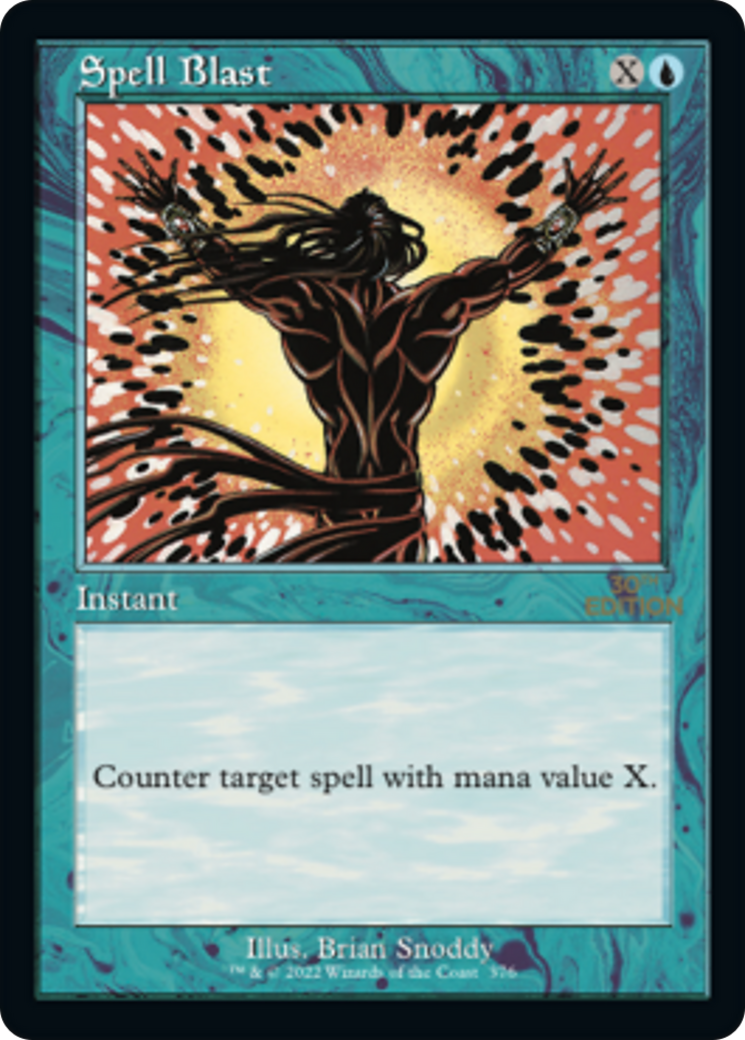 Spell Blast (Retro Frame) (30A-376) [30th Anniversary Edition]