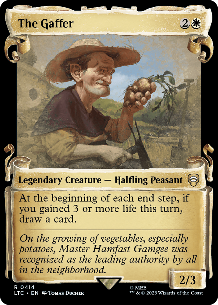 The Gaffer (Showcase Scrolls) (LTC-414) [Tales of Middle-earth Commander]