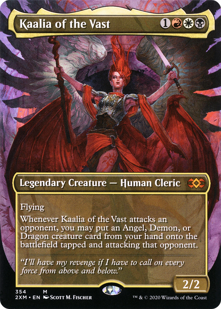 Kaalia of the Vast (Borderless) (2XM-354) [Double Masters]