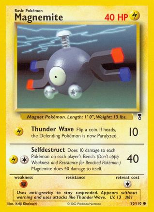 Magnemite (80/110) [Legendary Collection] Reverse Holofoil - Common
