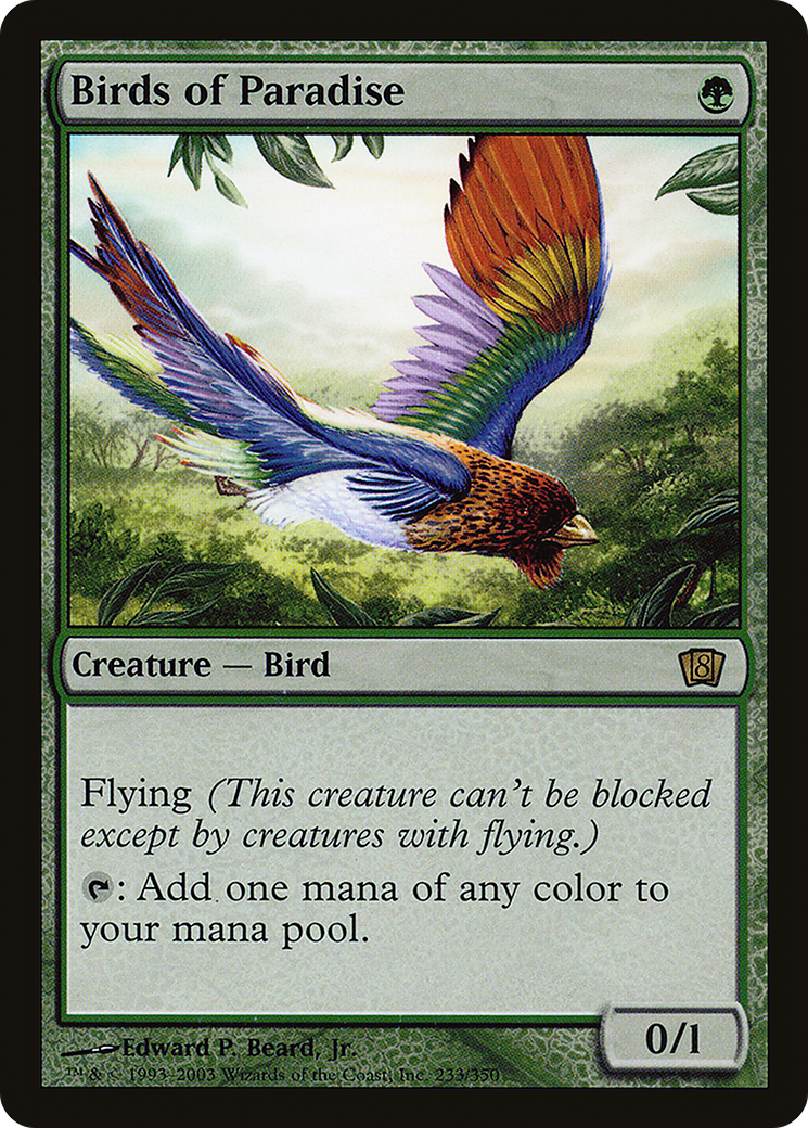 Birds of Paradise (8ED-233) [8th Edition]