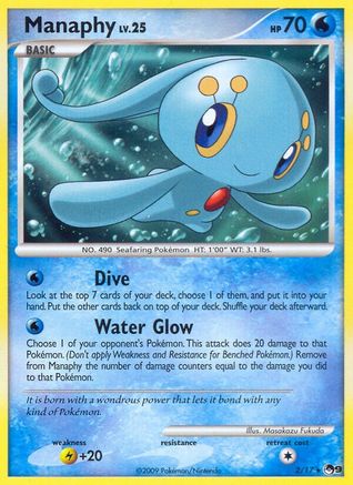 Manaphy (2/017) [POP Series 9] - Rare