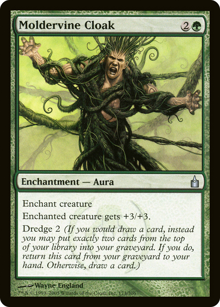 Moldervine Cloak (RAV-173) [Ravnica: City of Guilds]