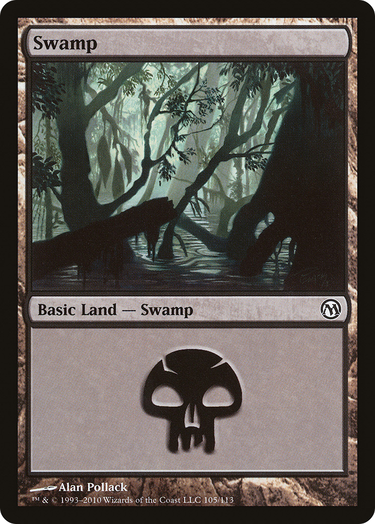 Swamp (DPA-105) [Duels of the Planeswalkers]