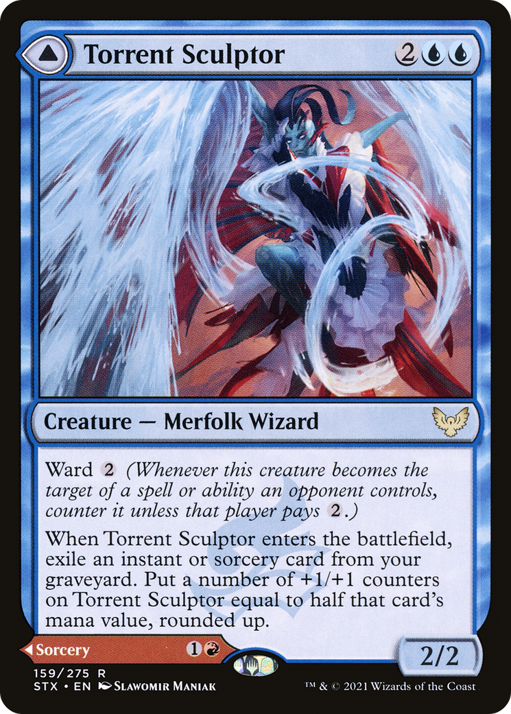 Torrent Sculptor (STX-159) [Strixhaven: School of Mages]