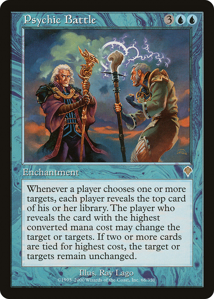 Psychic Battle (INV-068) [Invasion] Foil