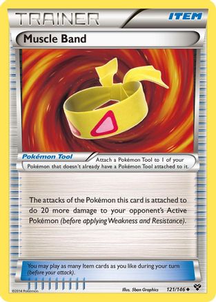 Muscle Band (121/146) [XY Base Set] - Uncommon