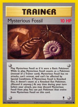 Mysterious Fossil (109/110) [Legendary Collection] - Common