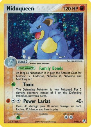 Nidoqueen (9/112) [FireRed & LeafGreen] - Holo Rare