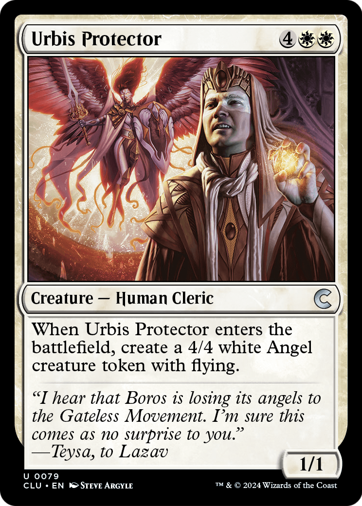 Urbis Protector (CLU-079) [Ravnica: Clue Edition]