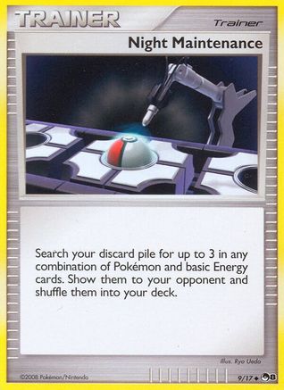 Night Maintenance (9/017) [POP Series 8] - Uncommon