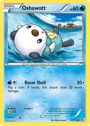 Oshawott (037/113) [Legendary Treasures] - Common