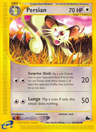 Persian (42/144) [Skyridge] - Uncommon