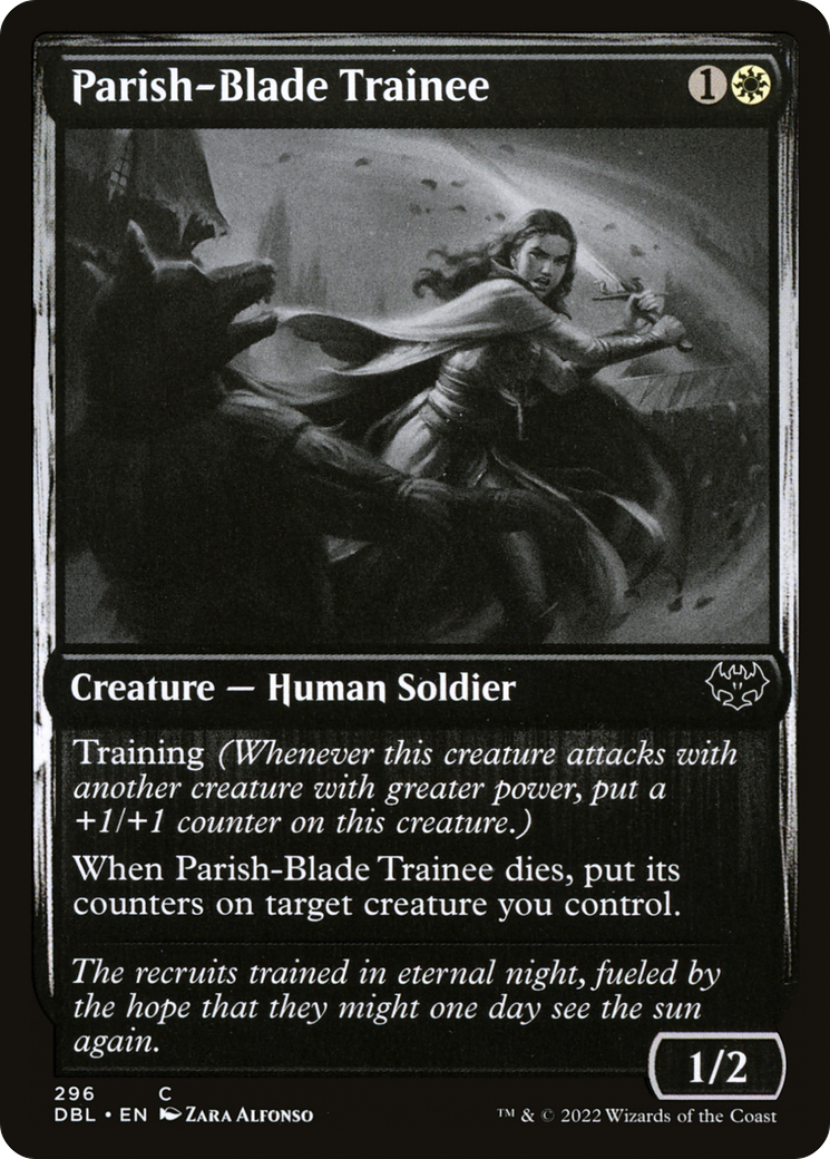 Parish-Blade Trainee (DBL-296) [Innistrad: Double Feature]